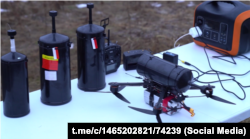 Російский FPV-дрон на оптоволокні