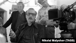 Георгий Данелия на съемочной площадке, 1978 г.