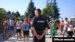 Дитячий табір в окупованому Криму, серпень 2014 року