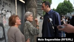 ალექსანდრე ელისაშვილი „ჰამქრის“ ორგანიზებით გამართულ საპროტესტო აქციაზე