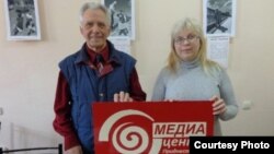 Luiza Doroşenko (dreapta)