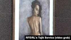 Одна из работ Маърифат Давлатовой