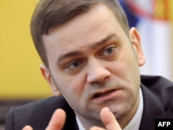 Šef pregovaračkog tima Srbije Borko Stefanović. 24. februar 2011.