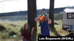 Porodica iz Peruđe na Lejk festu