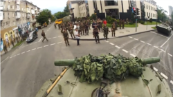 Колона російських найманців дісталася Донецька