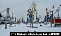 Строительная площадка под зерновой терминал