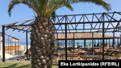 მშენებლობა ბათუმის ბულვარში