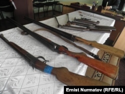 Изъятое оружие