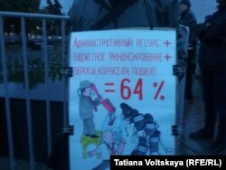 На митинге против фальсификаций на выборах