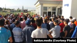 Сокулуктагы кытайлык компанияга каршы митинг учуру