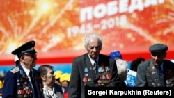 Ratni veterani na proslavi Dana pobjede u Moskvi