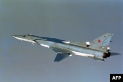 Ruski bombarder dugog dometa TU-22M fotografiran u augustu 2007. Nekoliko aviona uništeno je u napadima dronovima 1. juna 2025.