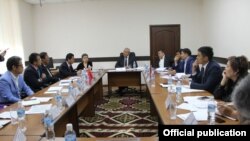 Встреча руководства ГКПЭН с представителями китайской компании. 19 апреля 2019 года.