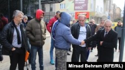 Protest ispred sjedišta HDZ-a BiH u Mostaru
