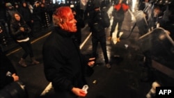 Сутички в Софії між демонстрантами і силовиками, 19 лютого 2013 року