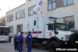 Автомобіль російської медслужби. Крим, 2014 рік