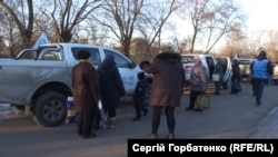 Гуманитарная помощь в селе Травневое