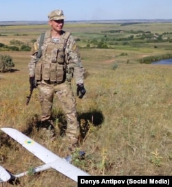 Денис Антіпов у зоні АТО. 2015 рік