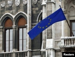 Zastava EU - ilustracija