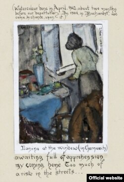 „Nanino la fereastră” (aprilie 1942)