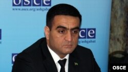 Türkmenistanyň BMG-niň Ženewadaky edarasynyň ýanyndaky hemişelik wekili Wepa Hajyýew. Arhiw suraty.