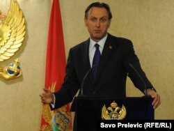 Ranko Krivokapić, predsjednik Skupštine Crne Gore, oktobar 2011.