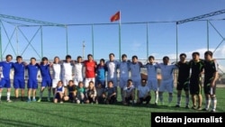 Москвадагы мигранттардын эсебинен ачылган спорт аянтчасы