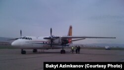 АН–24 учагы, Жалал-Абад аэропорту, 07.03.2010.