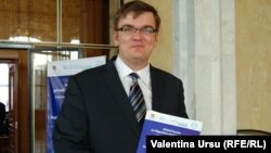 Dorin Duşciac la congresul diasporei din Cişinău