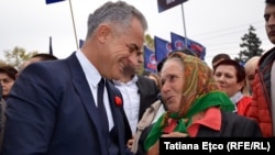 Liderul PD Vlad Plahotniuc la mitingul de duminică, 21 octombrie