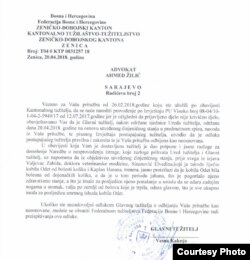 Odgovor Tužilaštva