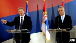 Štefan File i Tomislav Nikolić, Beograd, 11. juni 2012.