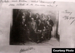 Antonin Ciolan cu dirijorul ceh Oskar Nedbal