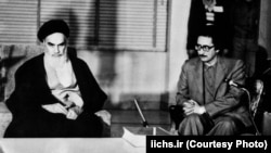 اولین رئیس‌جمهور در کنار آیت‌الله خمینی