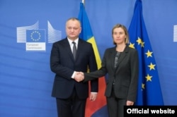 Cu Federica Mogherini la Bruxelles