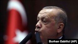 Режеп Тайып Эрдоган. Анкара, 16-октябрь, 2019-жыл.