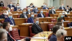 Sabor može tražiti očitovanje Ustavnog suda (fotografija sa jedne od sjednica Sabora)