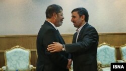Mohamed Morsi i Mahmud Ahmadinedžad