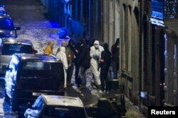 Poliția belgiană în acțiune