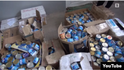 Генералдын үйүнөн чыккан азык-түлүк.