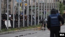 Protestat në Shkup pas vrasjes së pesëfishtë...