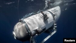 Podmornica Titan koja je nestala na putu ka ostacima Titanika na dnu okeana. 
