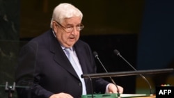 Міністр закордонних справ Сирії Валід аль-Муаллем