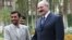 Махмуд Ахмадинеджад и Александр Лукашенко во время визита президента Беларуси в Иран. 2006 год.