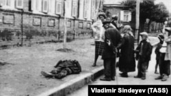 Imagine din cadrul expoziției „Holodomor-ul anilor 1932-1933. Un genocid împotriva poporului ucrainean, Kiev