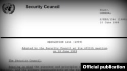 Rezolucija 1244 Saveta bezbednosti Ujedinjenih nacija