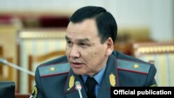 Министр внутренних дел Кашкар Джунушалиев.