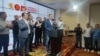 North Macedonia - Macedonian PM and President of VMRO-DPMNE, Hristijan Mickoski at press-conference, 2 November 2025, Local elections 2025