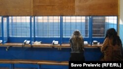 Iz sobe za posjete u podgoričkom zatvoru