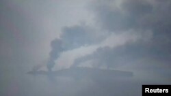 Ezt a képet posztolták ma, 2022. június 30-án az ukránok a Kígyó-szigetről